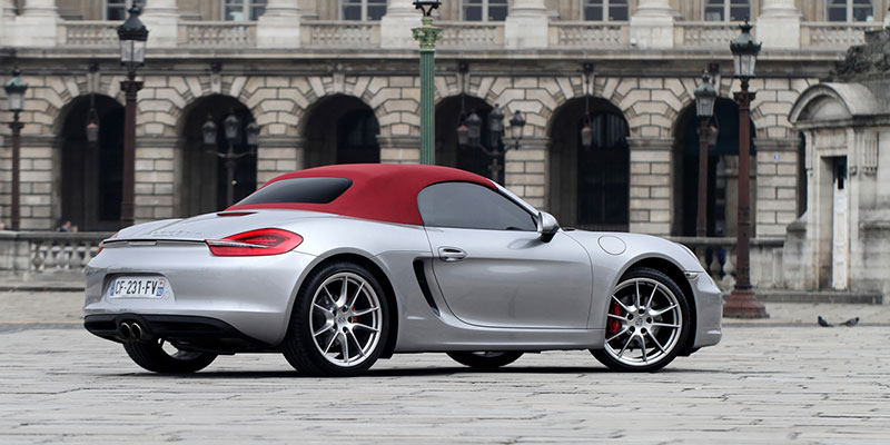 porsche boxster s 981 arriere