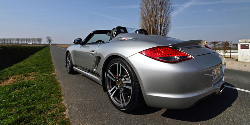 arriere porsche boxster spyder 987