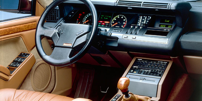 interieur renault 25 v6 turbo baccara