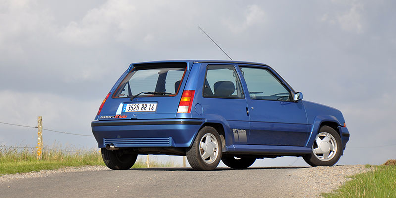 renault 5 gt turbo phase 2 arriere