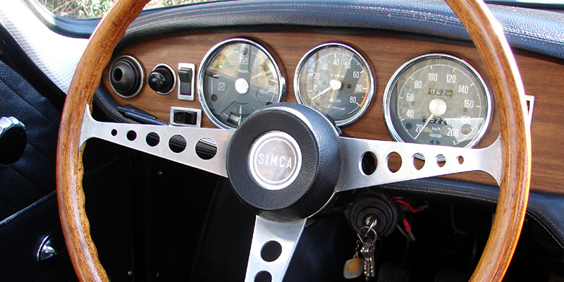 interieur simca coupé 1200s