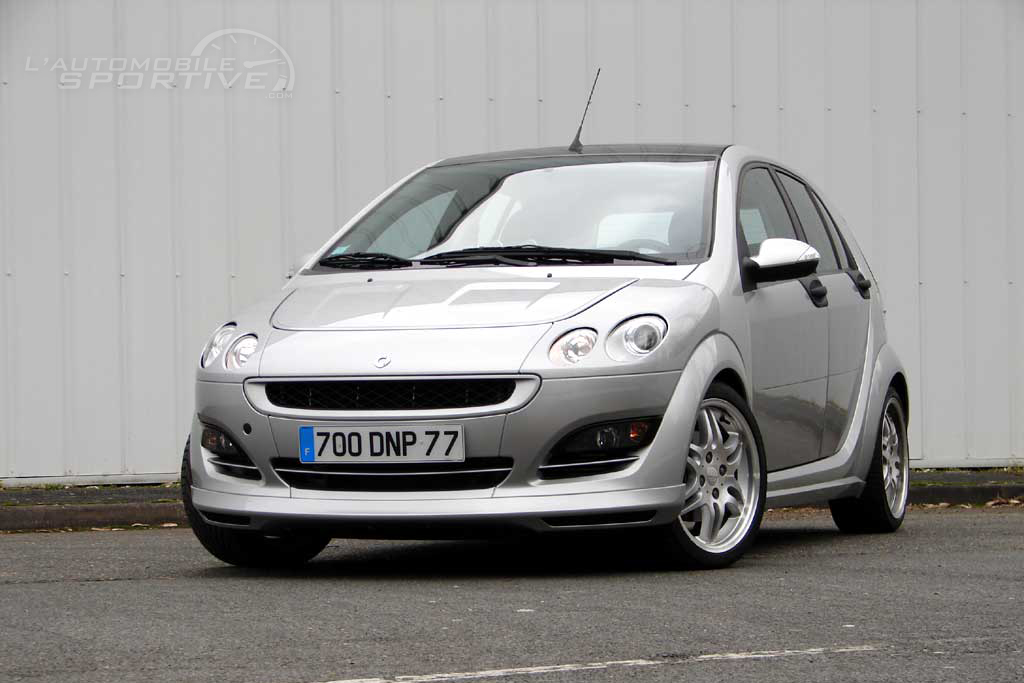 smart forfour brabus 177 ch