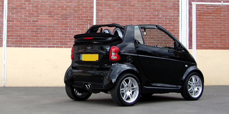 arriere smart fortwo brabus cabrio capote