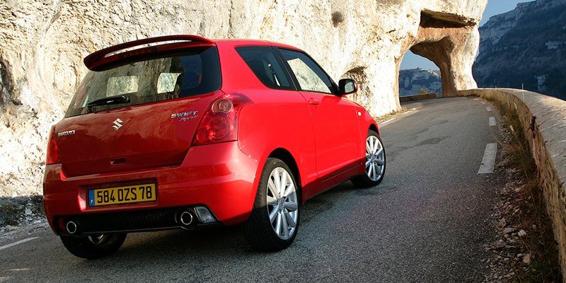 arriere suzuki swift II sport 125 ch