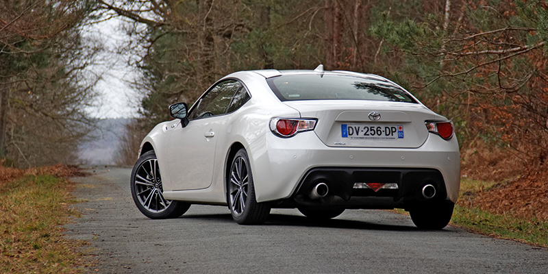 toyota gt86 arrière