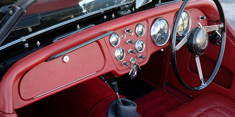 interieur triumph tr2