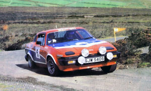 triumph tr7 racing rally tony pond 1978