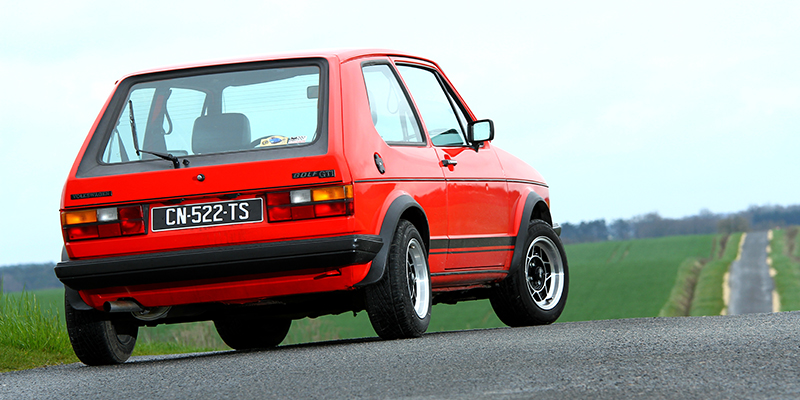 arriere vw golf 1 gti 1800