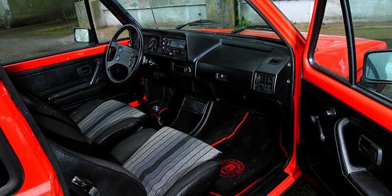 intérieur volkswagen golf 1 gti 1800