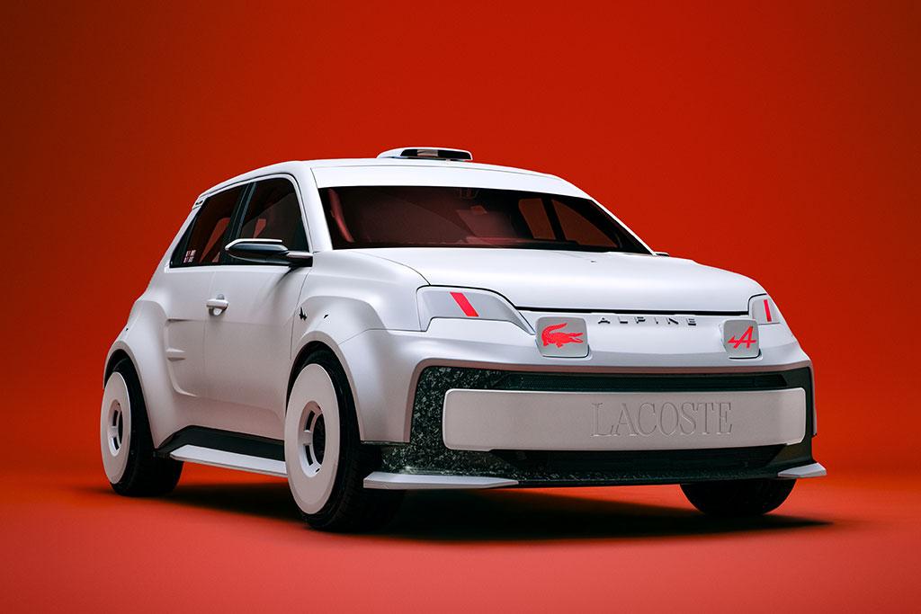 Lacoste x Alpine : une A290 Rallye radicale pour célébrer l'ingéniosité française Lacoste x Alpine : une A290 Rallye radicale pour célébrer l'ingéniosité française