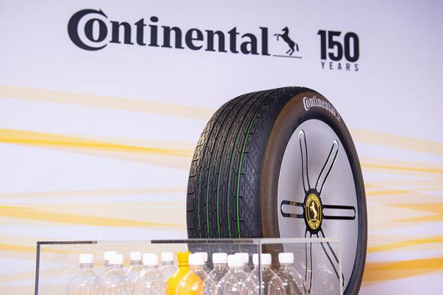 Continental GreenConcept : un pneu vert à base de plastique recyclé et de... pissenlit !