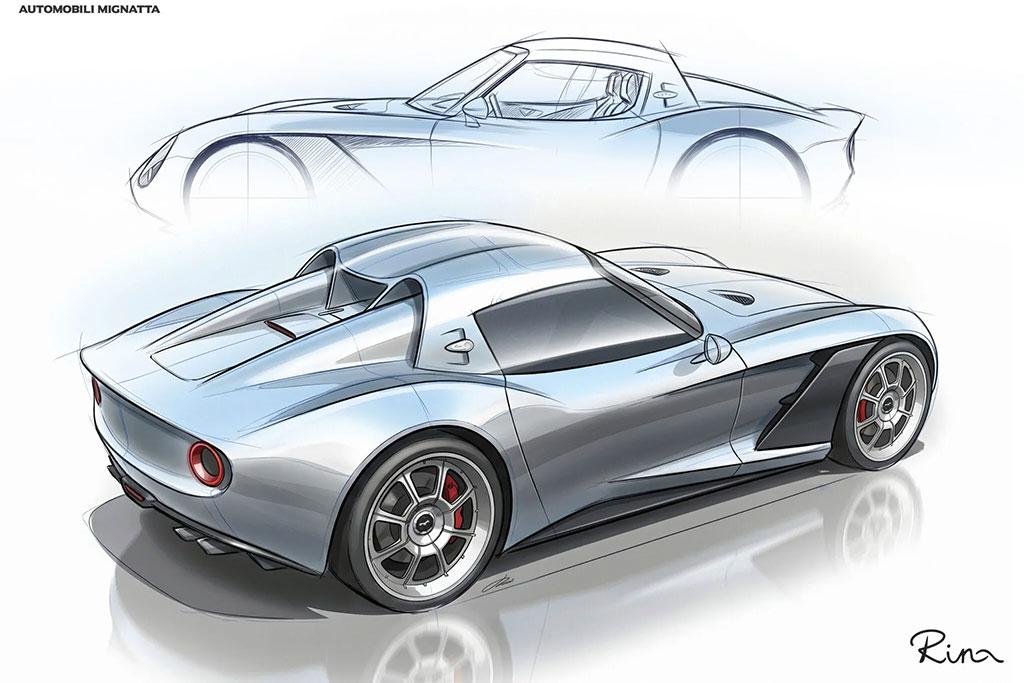 Automobili Mignatta : après la Rina Barchetta, un Coupé arrive Automobili Mignatta : après la Rina Barchetta, un Coupé arrive