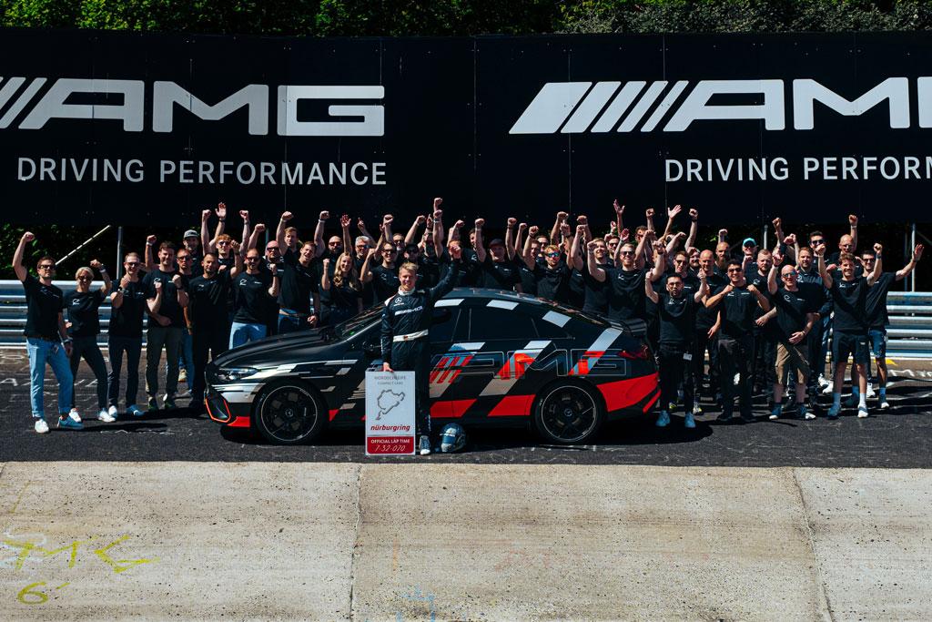 Nürburgring : Mercedes-AMG établit un record avec la nouvelle CLA 45 Nürburgring : Mercedes-AMG établit un record avec la nouvelle CLA 45