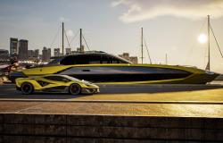 Lamborghini Tecnomar 101FT : une supercar des mers qui tourne au diesel... Lamborghini Tecnomar 101FT : une supercar des mers qui tourne au diesel...