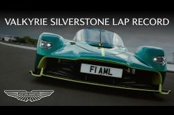 L'Aston Martin Valkyrie bat le record du tour  Silverstone