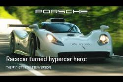 [Video] La Porsche 911 GT1 Strassenversion sur la route !