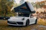 Tente de toit Porsche, pour des road trips cossus