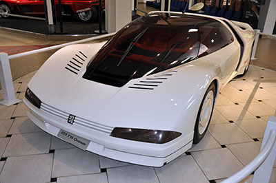 musée aventure peugeot sochaux concept-car quasar 1984